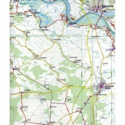 BIKELINE RADKARTE ALTMARK OST STENDAL - Fahrradkarte