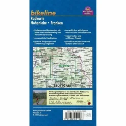 BIKELINE RADKARTE HOHENLOHE - FRANKEN 1 - Fahrradkarte