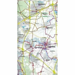 BIKELINE RADKARTE KRAICHGAU 1:75.000 - Fahrradkarte