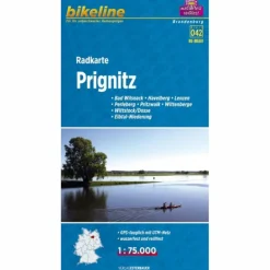 BIKELINE RADKARTE PRIGNITZ - Fahrradkarte