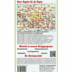 BISCHOFSWERDA, PULSNITZ, STOLPEN UND UMGEBUNG - Wanderkarte