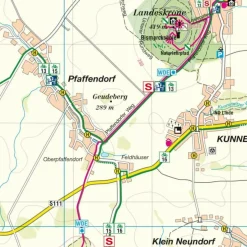 BLATT 96 GÖRLITZ, LÖBAU UND UMGEBUNG - Wanderkarte