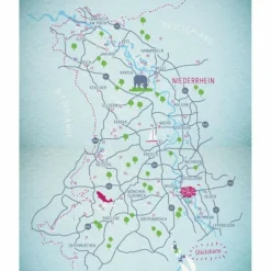 BLAUE GLÜCKSORTE AM NIEDERRHEIN - Reiseführer