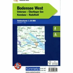 BODENSEE WEST NR. 43 OUTDOORKARTE DEUTSCHLAND 1:35 000 - Karte