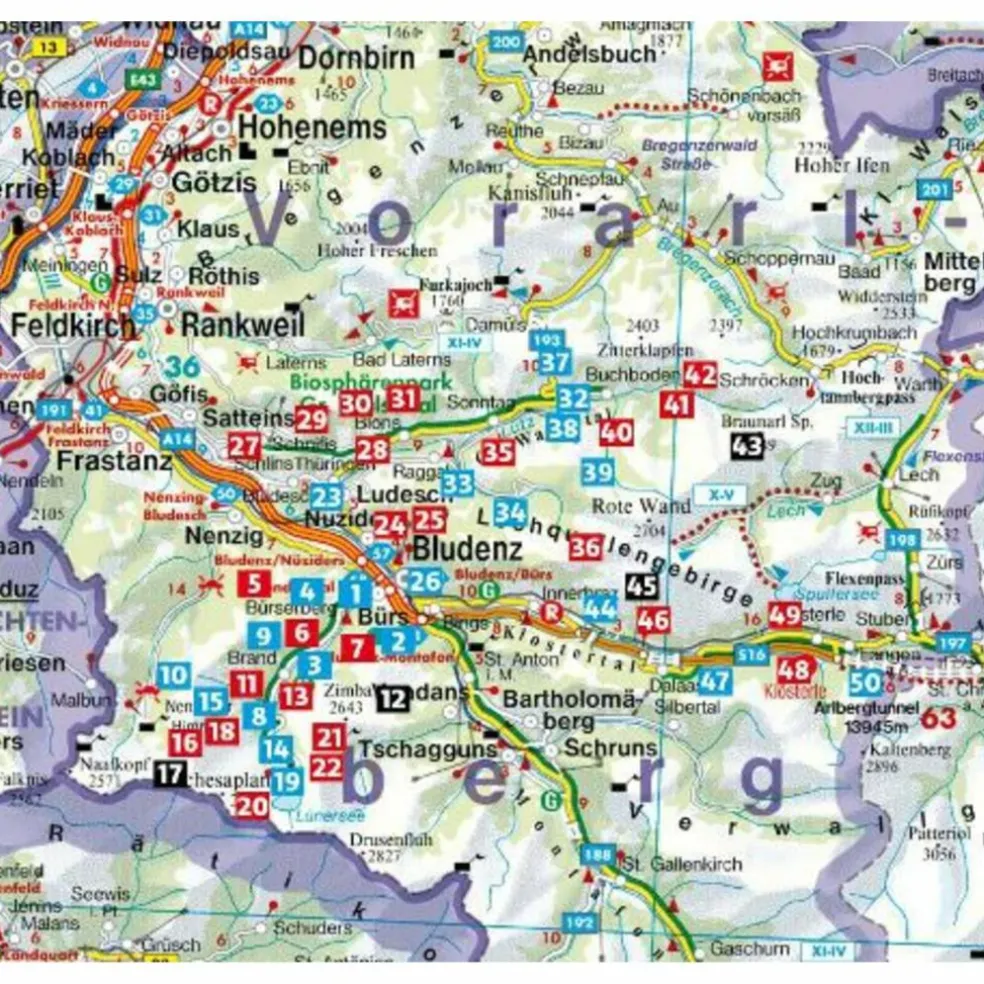 BRANDNERTAL - Wanderführer