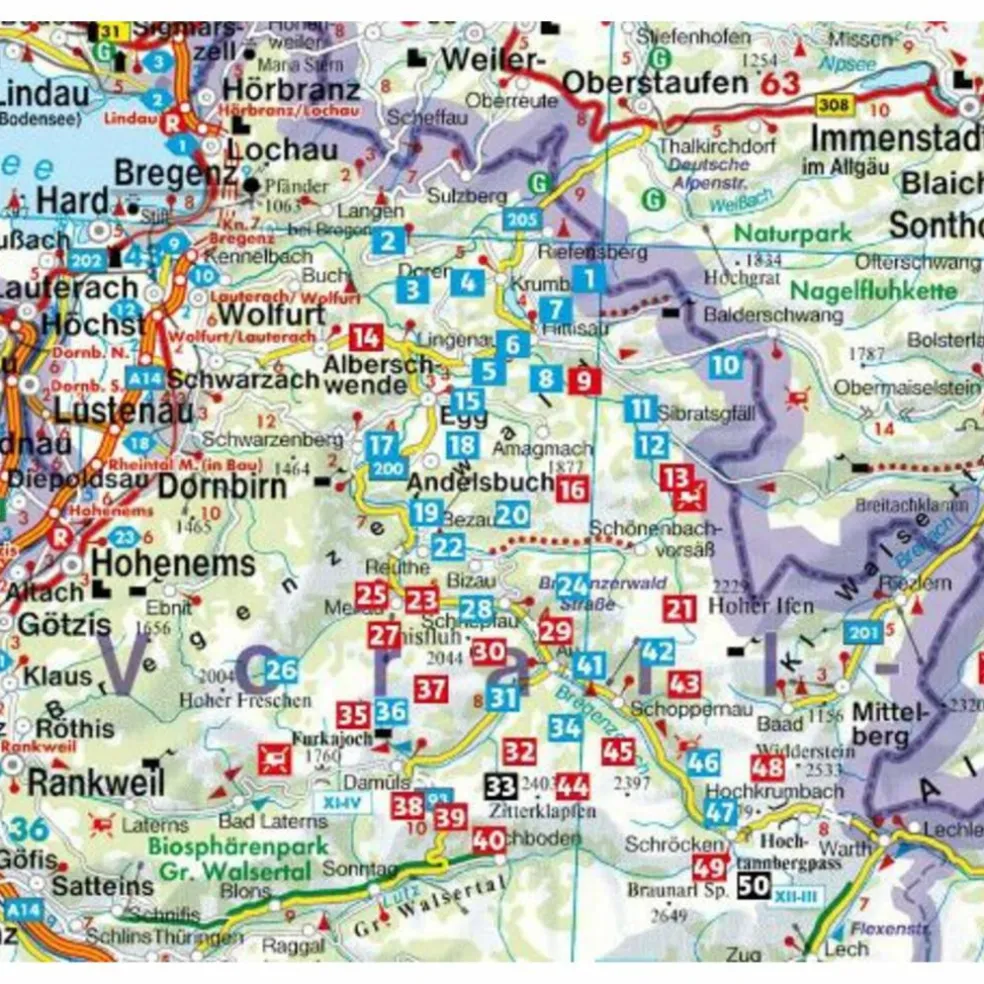 BREGENZERWALD - Wanderführer