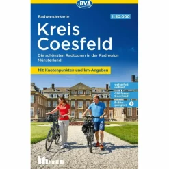BVA RADWANDERKARTE KREIS COESFELD 1:50.000 MIT KNOTENPUNKTEN - Fahrradkarte