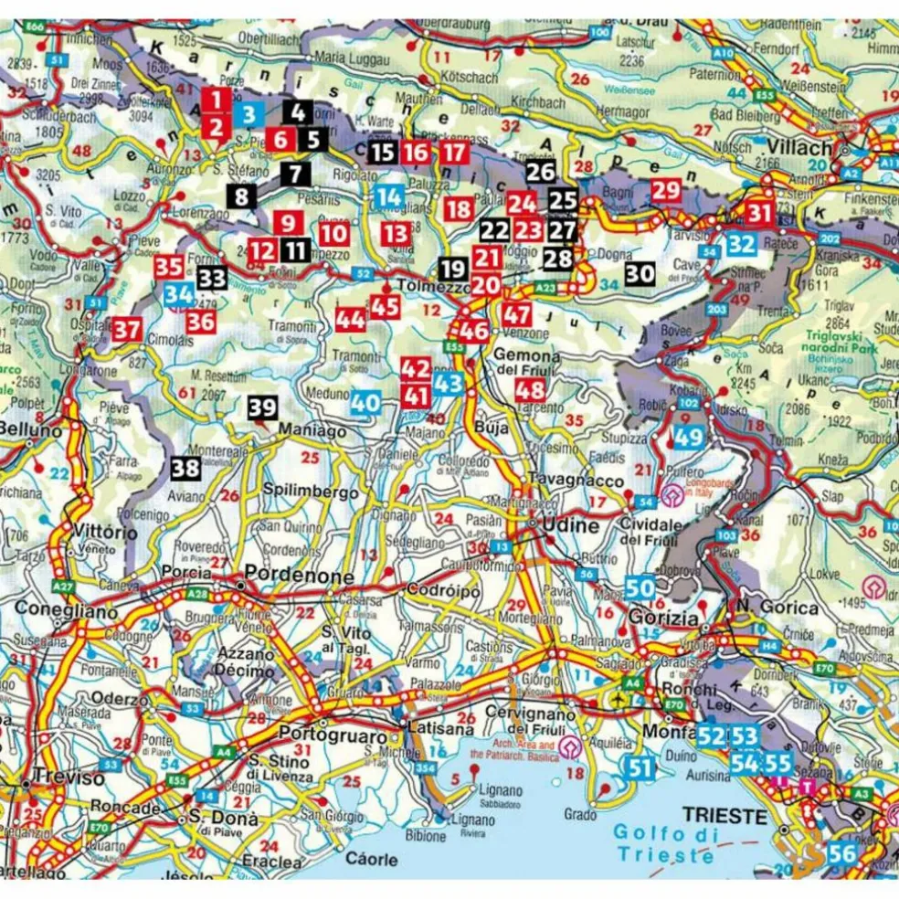 BVR FRIAUL-JULISCH VENETIEN - Wanderführer