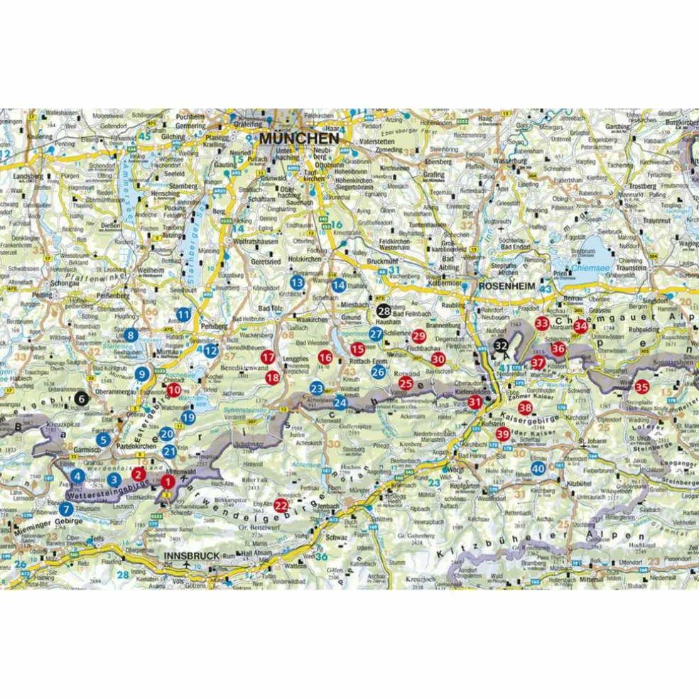 BVR GENUSSTOUREN IN DEN MÜNCHNER BERGEN - Wanderführer