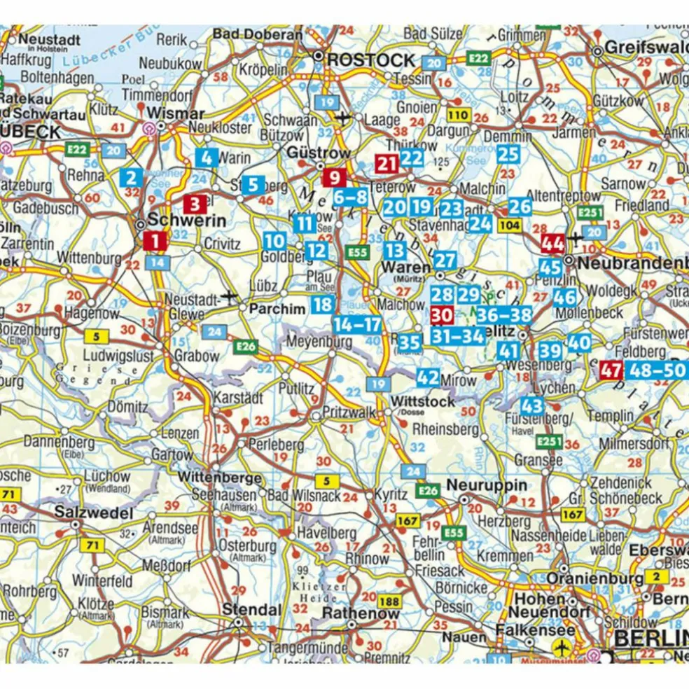 BVR MECKLENBURGISCHE SEENPLATTE - Wanderführer