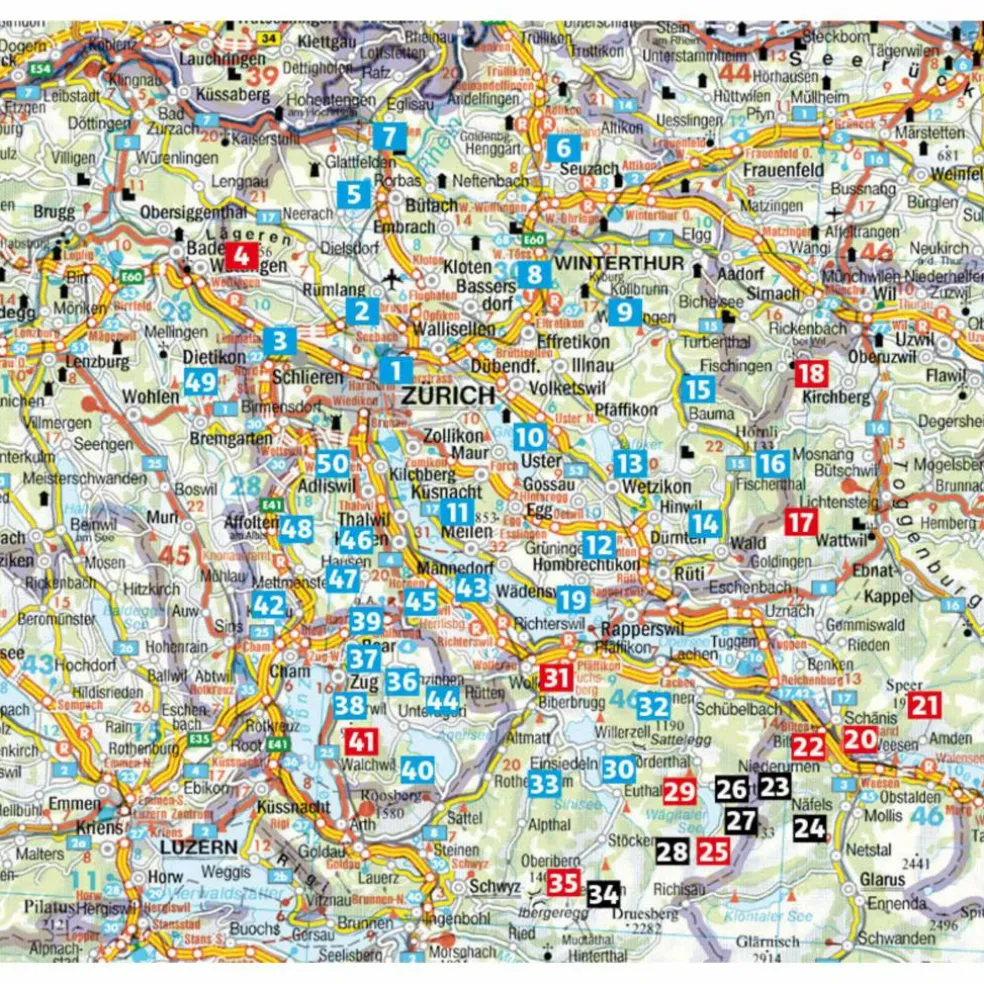 BVR RUND UM DEN ZÜRICHSEE - Wanderführer