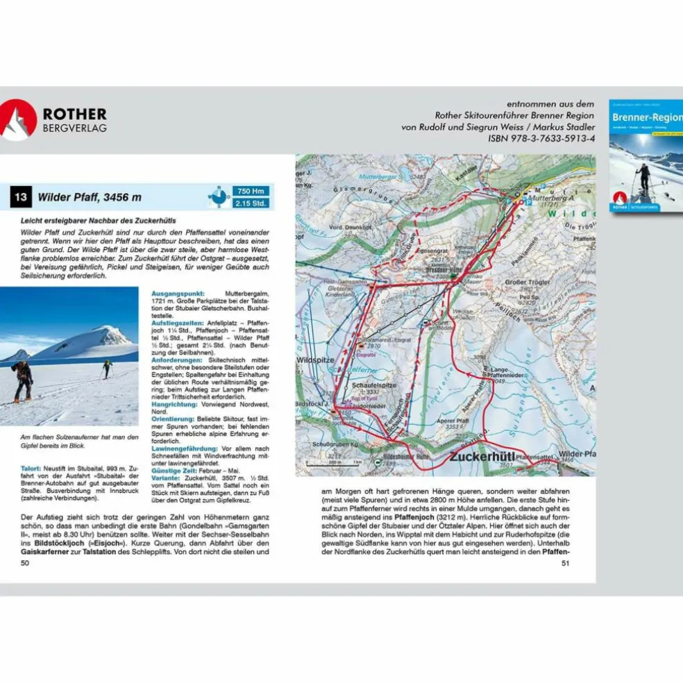BVR SKITOURENFÜHRER BRENNER-REGION
