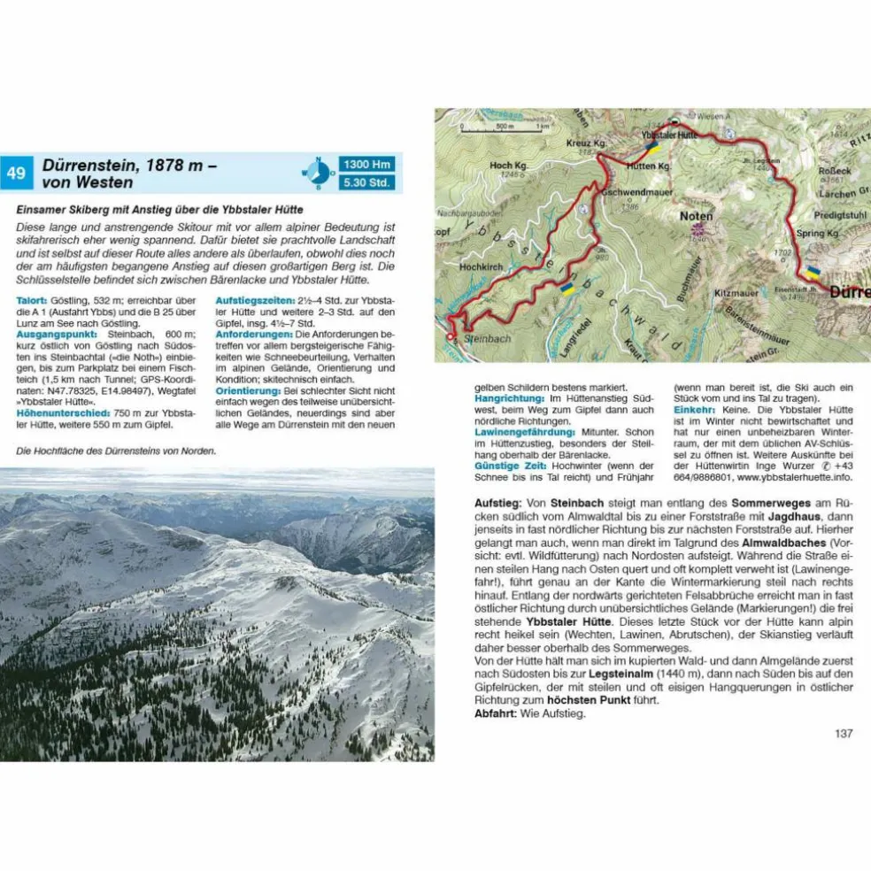 BVR SKITOURENFÜHRER WIENER HAUSBERGE