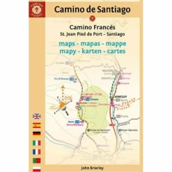 CAMINO DE SANTIAGO MAPS (CAMINO FRANCÉS) - Wanderkarte
