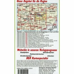 CHEMNITZ UND UMGEBUNG 1 : 35 000. RADWAN - Wanderkarte