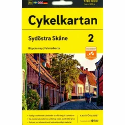 CYKELKARTAN BLAD 2 SYDÖSTRA SKÅNE 1:90000 - Fahrradkarte