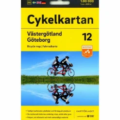 CYKELKARTAN BLAD 12 VÄSTERGÖTLAND/GÖTEBORG 1:90000 - Fahrradkarte