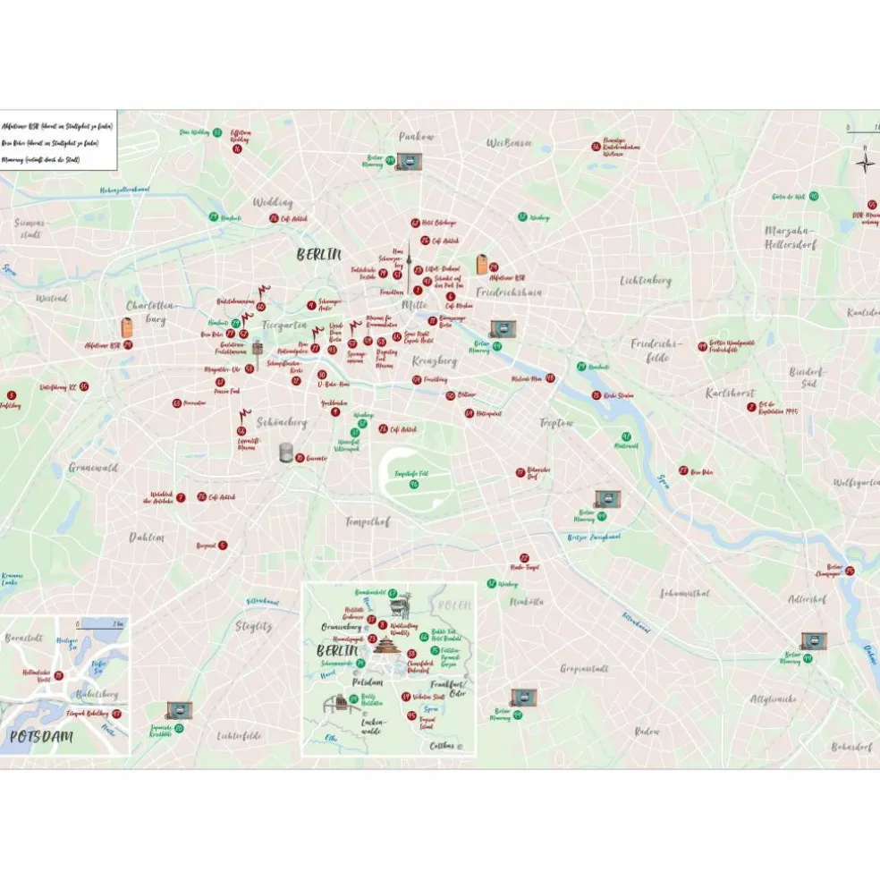 DAS BUCH DER KURIOSEN ORTE IN BERLIN - Bildband