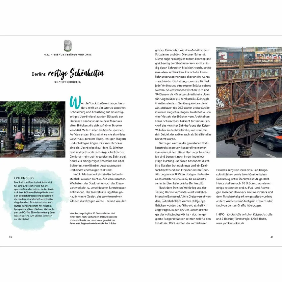 DAS BUCH DER KURIOSEN ORTE IN BERLIN - Bildband