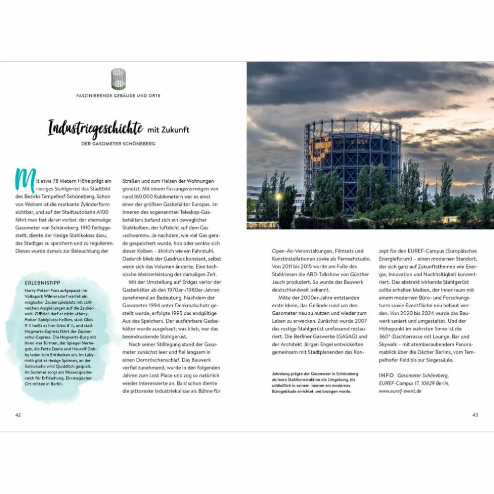 DAS BUCH DER KURIOSEN ORTE IN BERLIN - Bildband