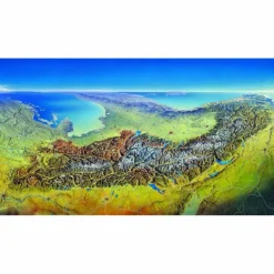 DAS GROßE BERANN-ALPENPANORAMA - Poster