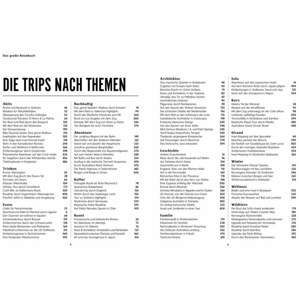 DAS GROßE REISEBUCH - Reiseführer