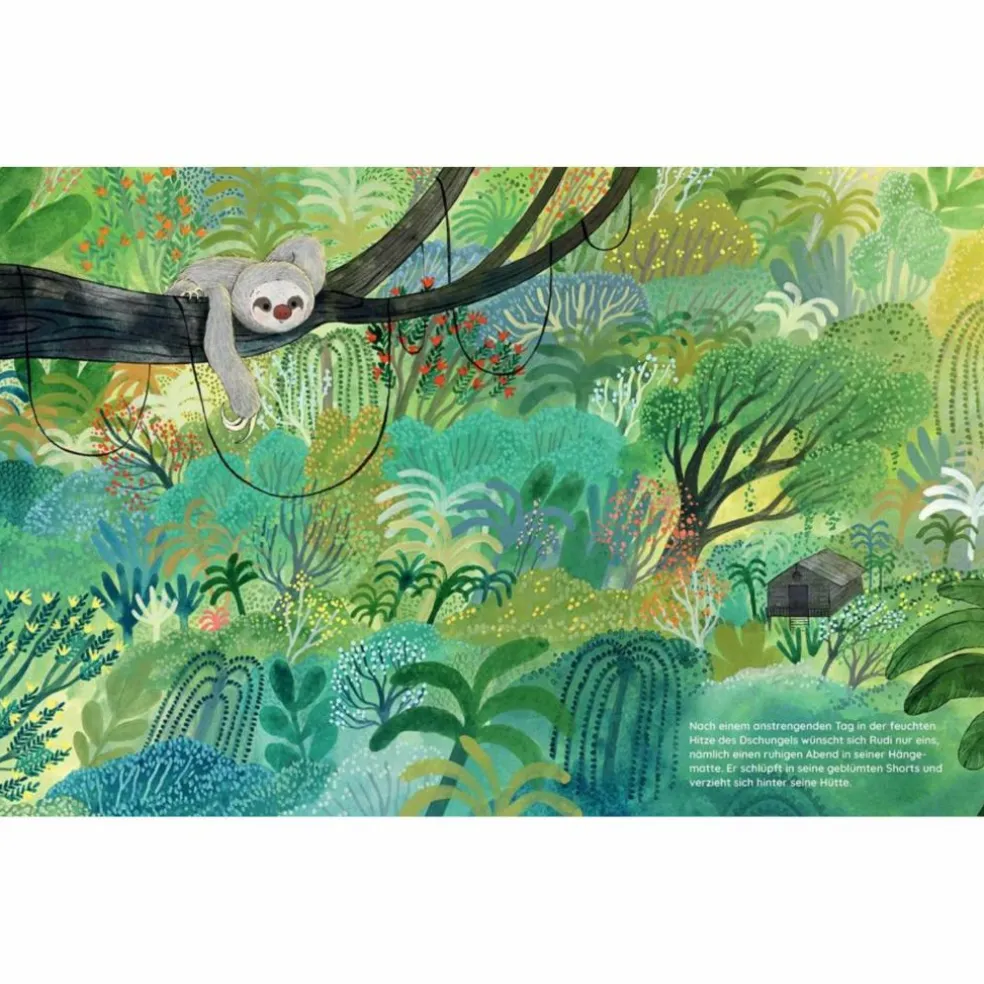 DAS KLEINE FAULTIER UND DIE HÄNGEMATTE - Kinderbuch