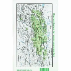 DAV 33 TUXER ALPEN 1:50T - Wanderkarte