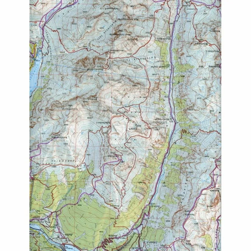 DAV ALPENVEREINSKARTE 26 SILVRETTAGRUPPE - Wanderkarte