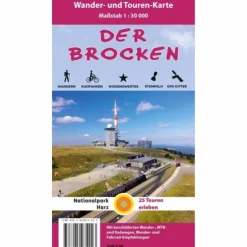 DER BROCKEN 1 : 30 000