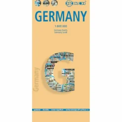 DEUTSCHLAND / GERMANY 1 : 800 000 - Straßenkarte