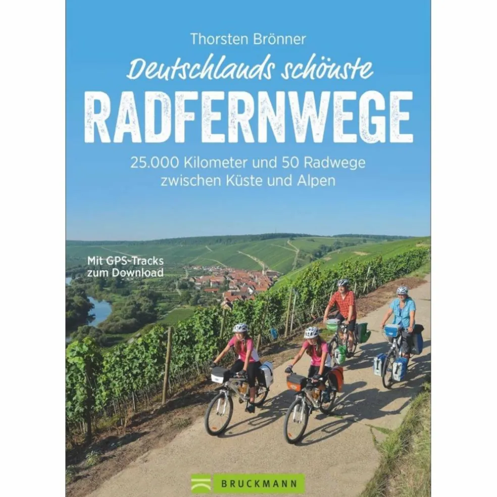 DEUTSCHLANDS SCHÖNSTE RADFERNWEGE - Radwanderführer