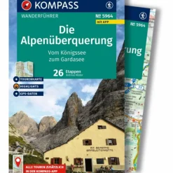 DIE ALPENÜBERQUERUNG VOM KÖNIGSSEE ZUM GARDASEE - Wanderführer