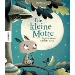 DIE KLEINE MOTTE, DIE DAVON TRÄUMTE, ANDERS ZU SEIN - Kinderbuch