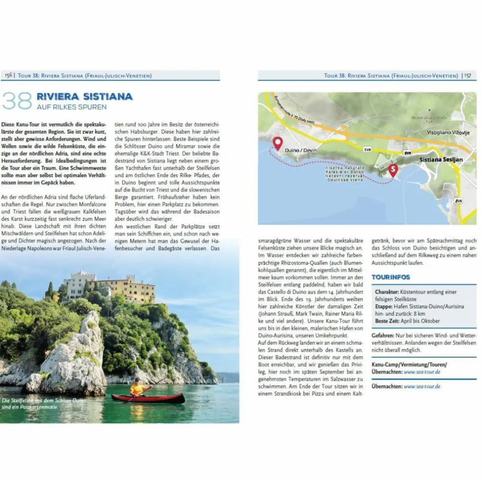 DIE SCHÖNSTEN KANUTOUREN IN NORDITALIEN - Gewässerführer