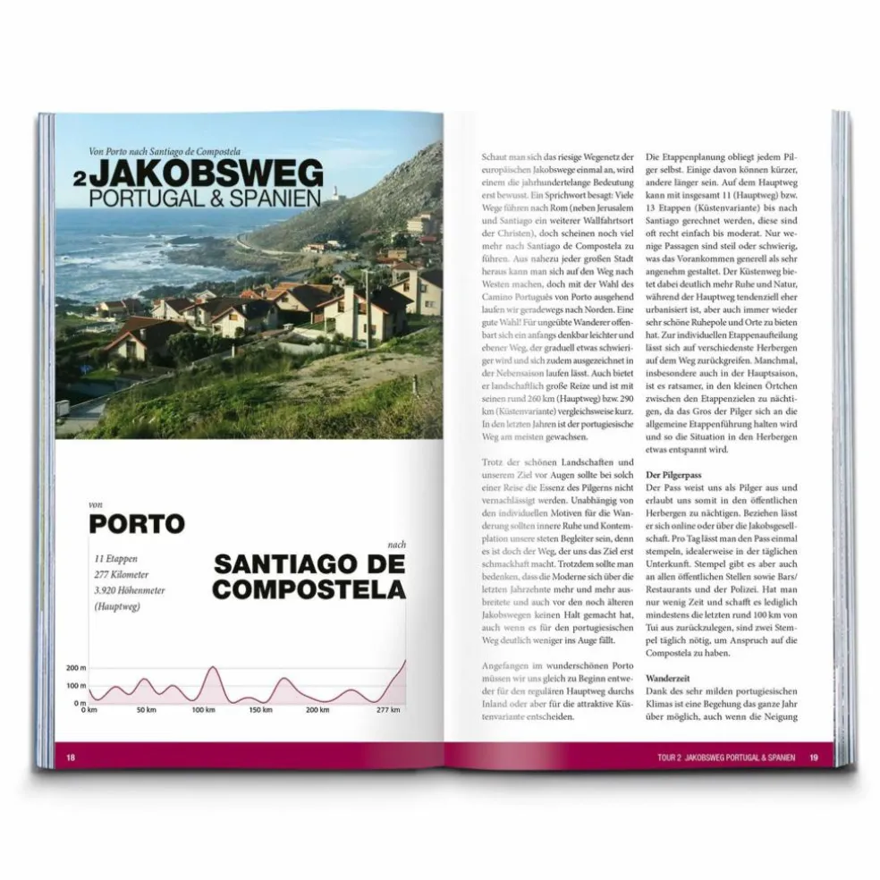 DIE SCHÖNSTEN WEITWANDERUNGEN UND PILGERWEGE - Wanderführer