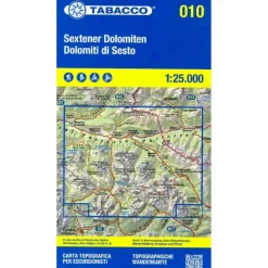 DOLOMITI DI SESTO / SEXTENER DOLOMITEN 1:25 000 - Wanderkarte