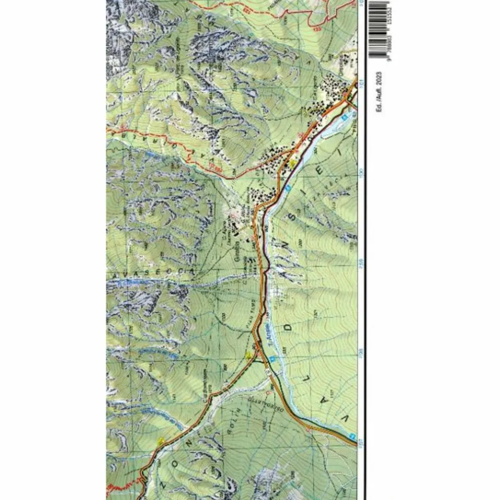 DOLOMITI DI SESTO / SEXTENER DOLOMITEN 1:25 000 - Wanderkarte