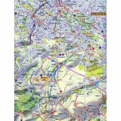 DRESDEN UND UMGEBUNG 1 : 50 000. RADWAND - Wanderkarte