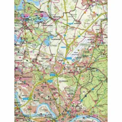 DRESDEN UND UMGEBUNG - Wanderkarte