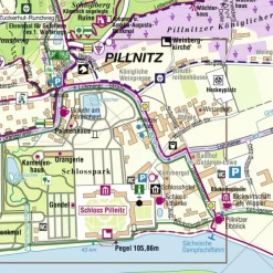 DRESDNER ELBHANG - Wanderkarte