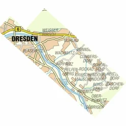 DRESDNER ELBHANG - Wanderkarte