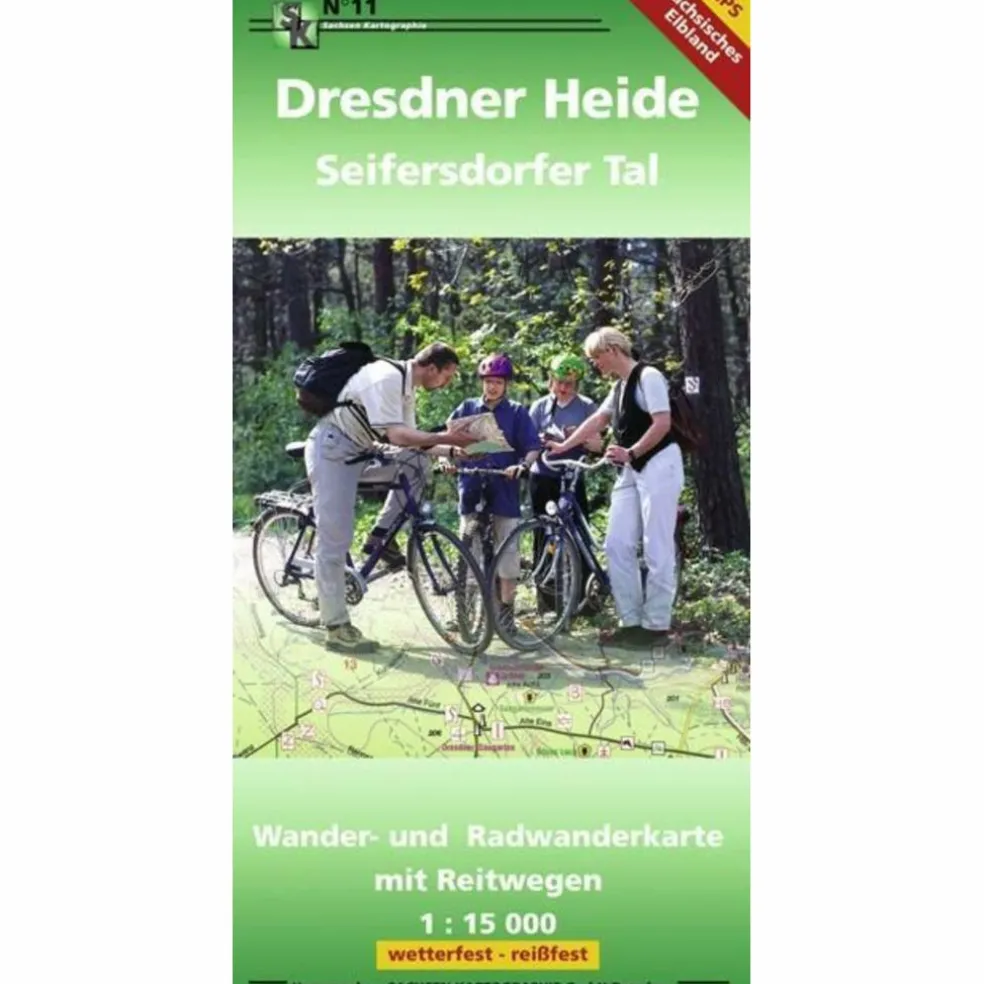 DRESDNER HEIDE - Wanderkarte