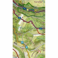 EHINGEN (DONAU) - GROßES LAUTERTAL (OST), MÜNSINGEN - Wanderkarte