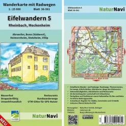 EIFELWANDERN 5 - RHEINBACH, MECKENHEIM 1 : 25 000 - Wanderkarte