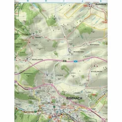 EISENACH UND UMGEBUNG 1 : 35 000 - Wanderkarte