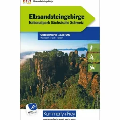 ELBSANDSTEINGEBIRGE NR. 18 OUTDOORKARTE DEUTSCHLAND 1:35 000 - Karte