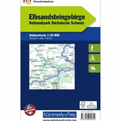 ELBSANDSTEINGEBIRGE NR. 18 OUTDOORKARTE DEUTSCHLAND 1:35 000 - Karte