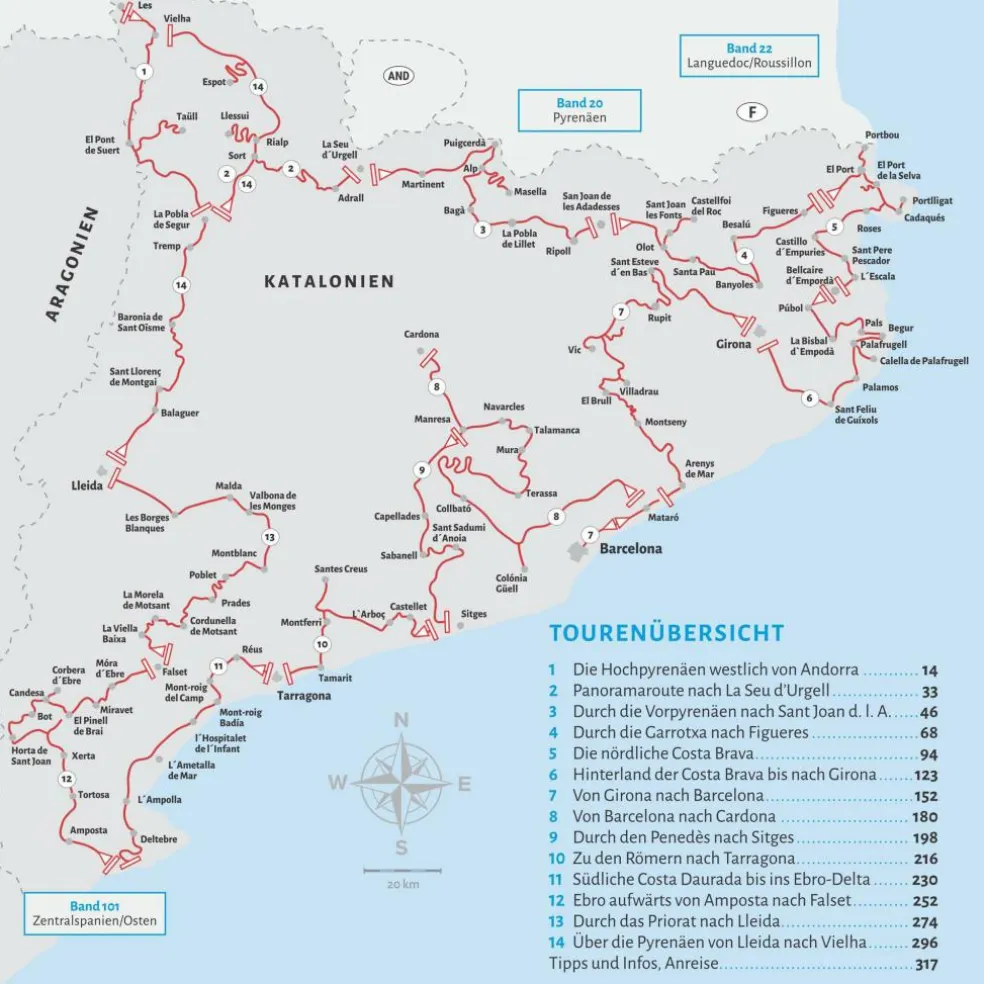 ENTDECKERTOUREN MIT DEM WOHNMOBIL KATALONIEN - Reiseführer