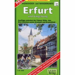 ERFURT UND UMGEBUNG 1 : 35 000 - Wanderkarte